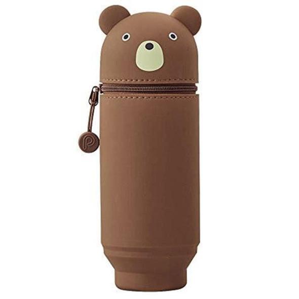  PuniLabo Stand Up Pen Case Brown Bear 