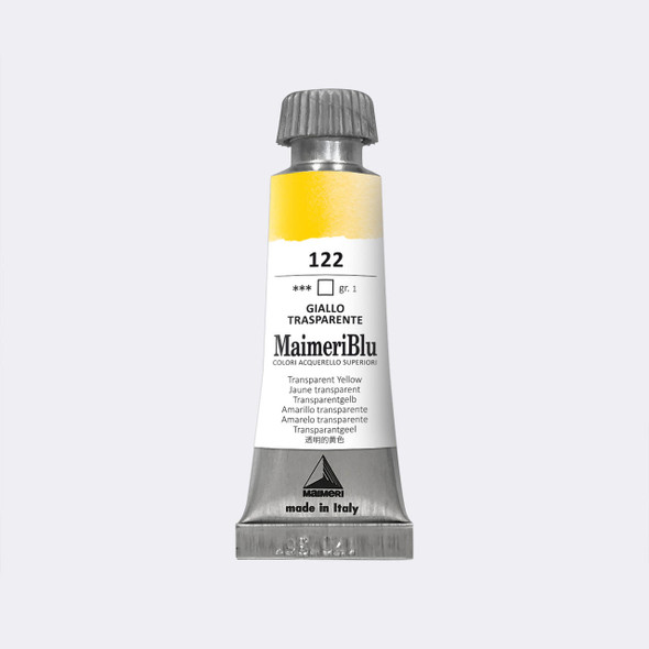  Maimeri Blu Professional Watercolor 12mL Transparent Yellow 