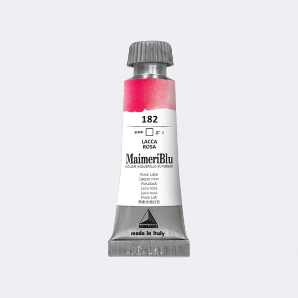 Maimeri Blu Professional Watercolor 12mL Rose Lake