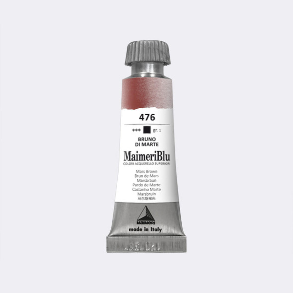 Maimeri Blu Professional Watercolor 12mL Mars Brown
