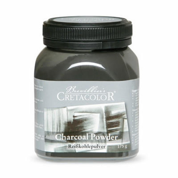 Cretacolor Charcoal Powder, 175g Jar 