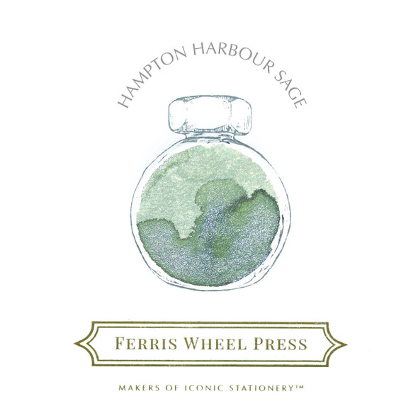 Ferris Wheel Press 38ml Hampton Harbour Sage Ink