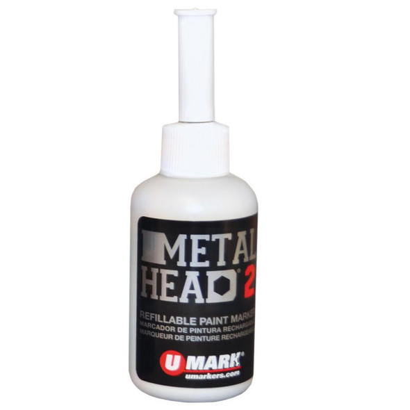 Metalhead2 Refillable Paint Marker 2mm White