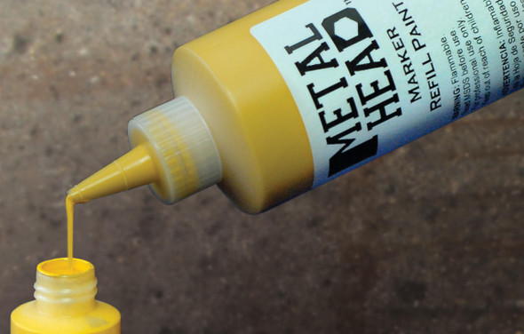  Metalhead Paint Refill 16oz - Yellow 