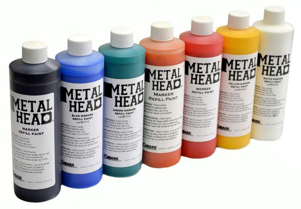  Metalhead Paint Refill 16oz - Orange 