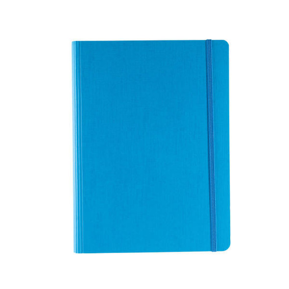 Fabriano EcoQua Dot Grid Note Pad, Large, Hidden Spiral-Bound, Turquoise
