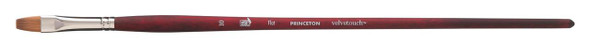 Princeton Artist Brush Company Princeton Brush Velvetouch, Series 3900, Long Handle Brushes, Flat 6 