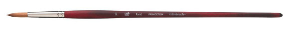 Princeton Artist Brush Company Princeton Brush Velvetouch, Series 3900, Long Handle Brushes, Round 0 
