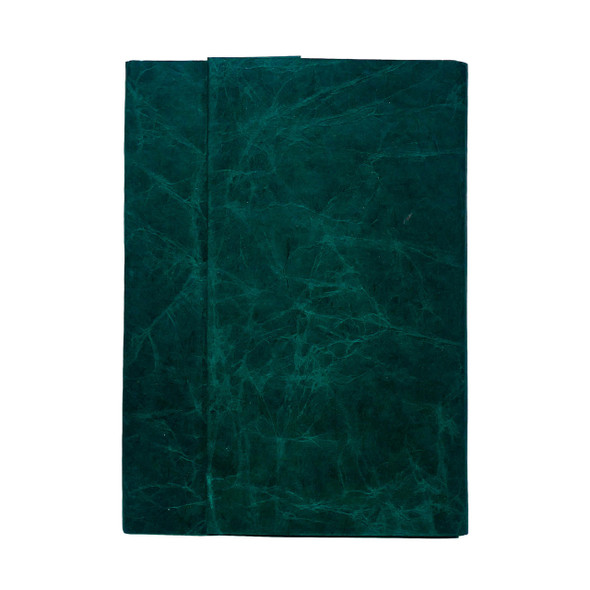  Lamali Bondo Soft-Cover Handmade Journal, Emerald Green 