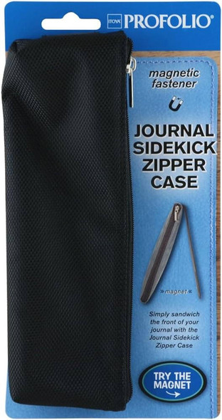 Itoya of America Inc Profolio Journal Sidekick Zipper Case - Black 