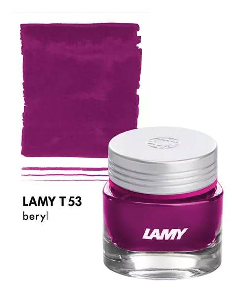 LAMY T53 Crystal Fountain Pen Ink, Beryl