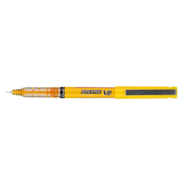 Pilot Pen Precise V5 Rollerball - Extra Fine -Yellow 