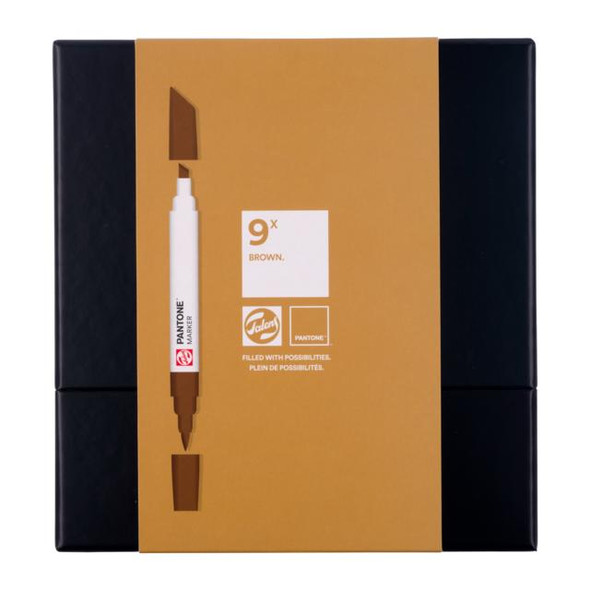 Royal Talens Talens Pantone Marker Brown 9 Set 