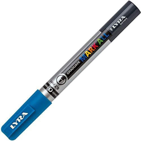 lyra Lyra Paint Marker, MARK ALL, 0.7mm Light Blue 