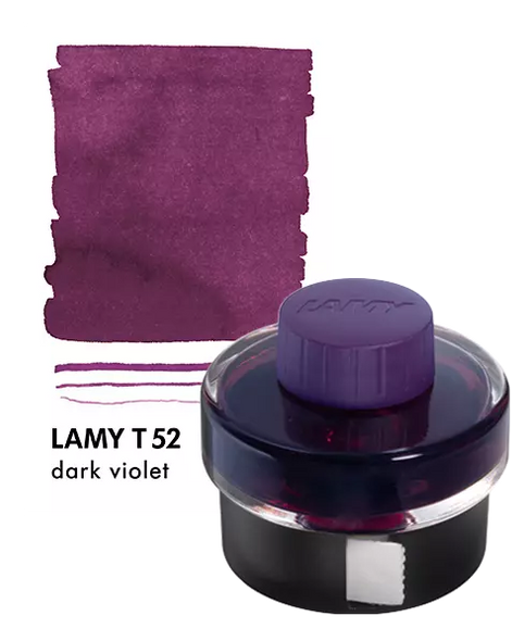 Lamy T52 Fountain Pen Ink Bottle, Dark Lilac