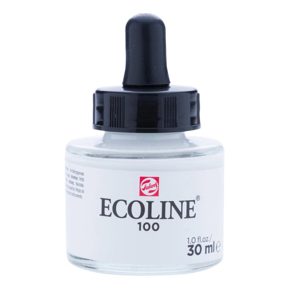 Royal Talens Ecoline Liquid Watercolor 30ml Jar - White 