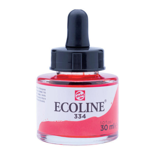 Royal Talens Ecoline Liquid Watercolor 30ml Jar - Scarlet 