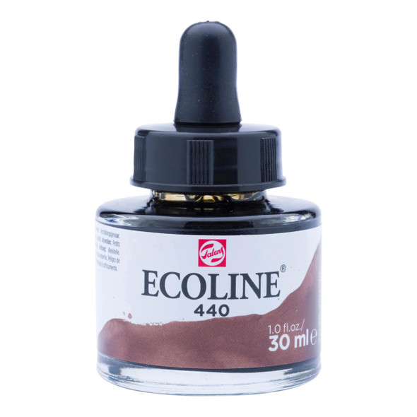 Royal Talens Ecoline Liquid Watercolor 30ml Jar - Sepia Deep 