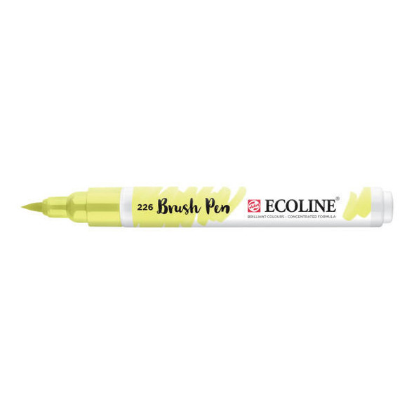 Ecoline Liquid Watercolor Brush Pen - Pastel Yellow