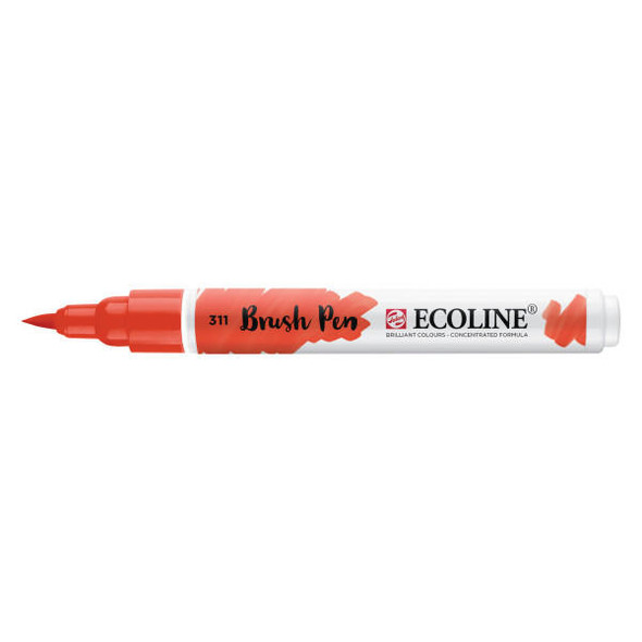 Ecoline Liquid Watercolor Brush Pen - Vermilion