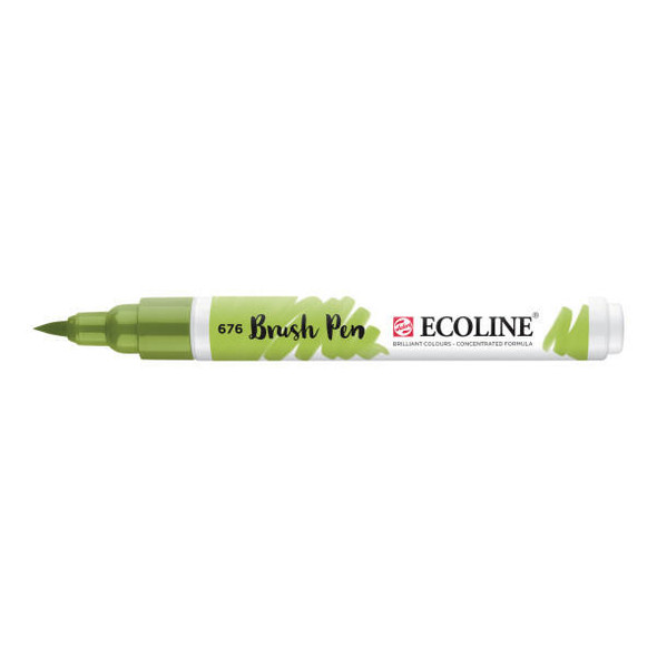 Royal Talens Ecoline Liquid Watercolor Brush Pen - Grass Green 