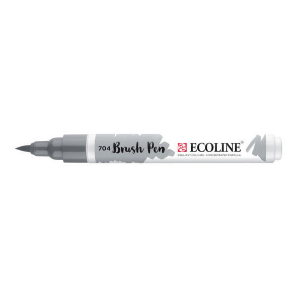 Royal Talens Ecoline Liquid Watercolor Brush Pen - Grey 