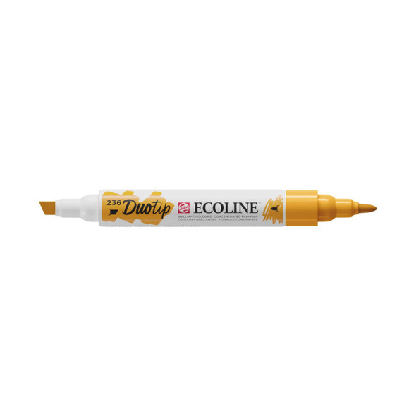 Royal Talens Ecoline Duotip Liquid Watercolour Marker - Light Orange 236 