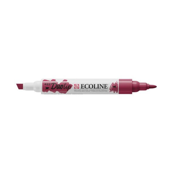 Royal Talens Ecoline Duotip Liquid Watercolour Marker - Reddish Brown 422 