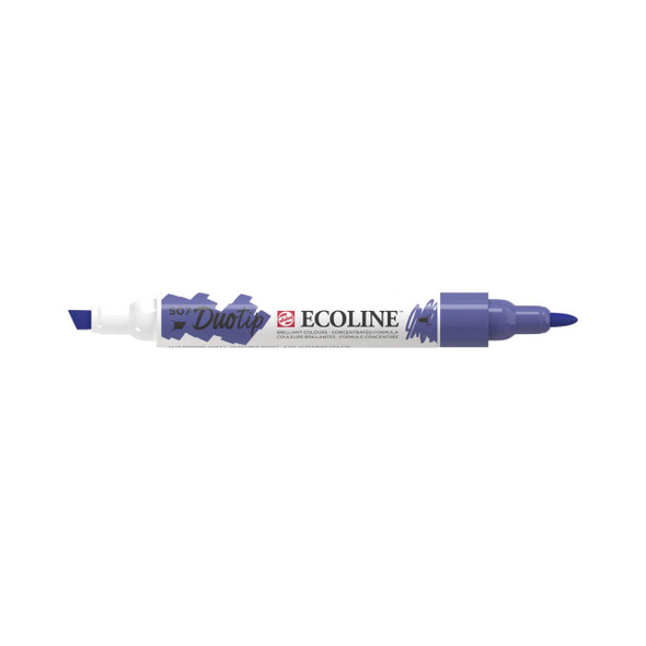 Royal Talens Ecoline Duotip Liquid Watercolour Marker - Ultramarine Violet 507 