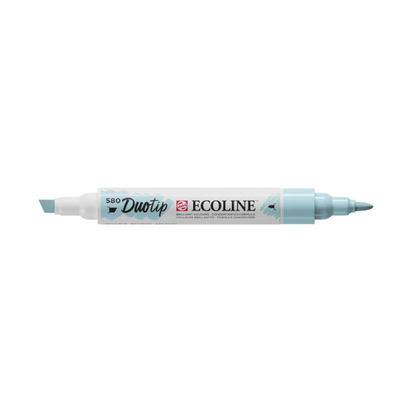 Royal Talens Ecoline Duotip Liquid Watercolour Marker - Pastel Blue 580 