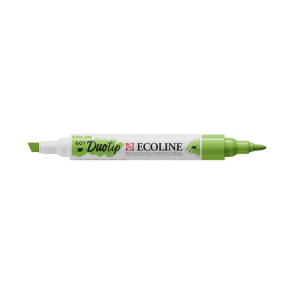 Royal Talens Ecoline Duotip Liquid Watercolour Marker - Light Green 601 