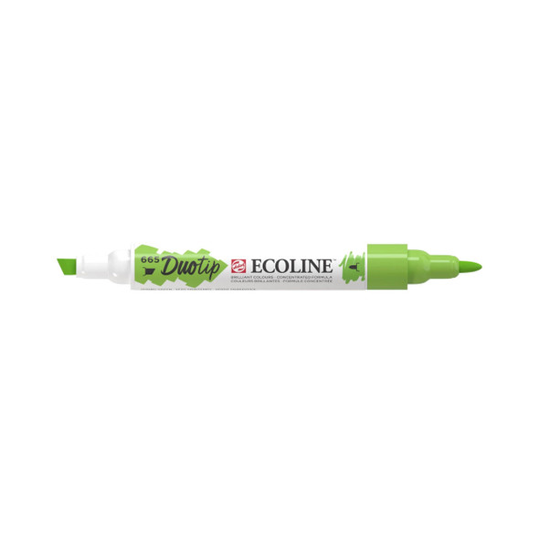 Royal Talens Ecoline Duotip Liquid Watercolour Marker - Spring Green 665 