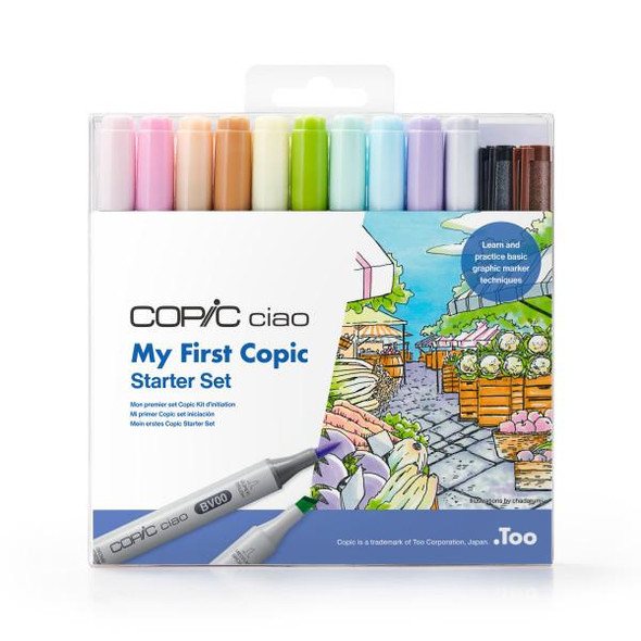 Copic COPIC Ciao Marker My First Copic Starter Set of 12