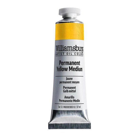 Williamsburg Handmade Oil Colors Williamsburg Oils Permanent Yellow Medium 37mL