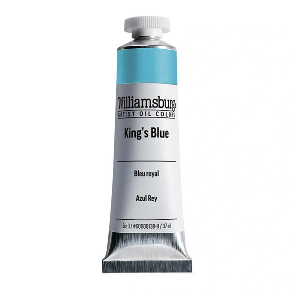 Williamsburg Handmade Oil Colors Williamsburg Oils King's Blue 37mL