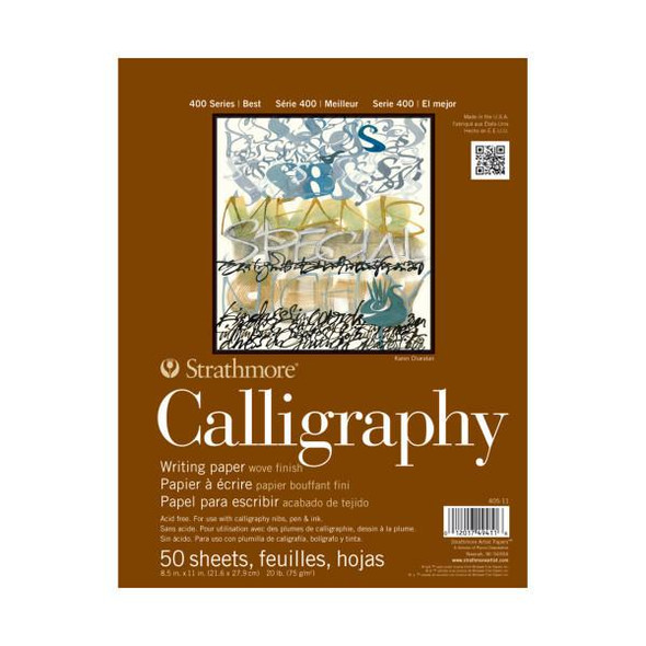 MACPHERSON'S Strathmore Calligraphy Paper Pad 400 Series - 9"x12"