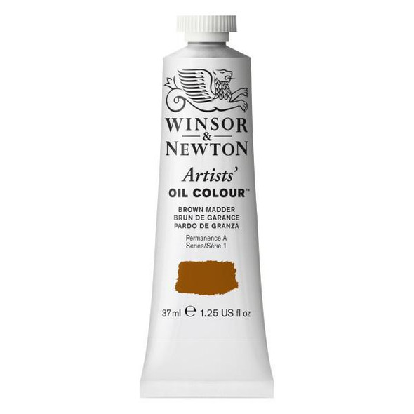 Winsor & Newton Artists' Oil Colors, 37ml, Brown Madder