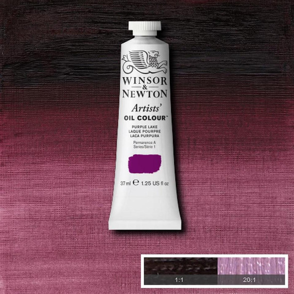 Winsor & Newton Artists' Oil Colors, 37ml, Purple Lake