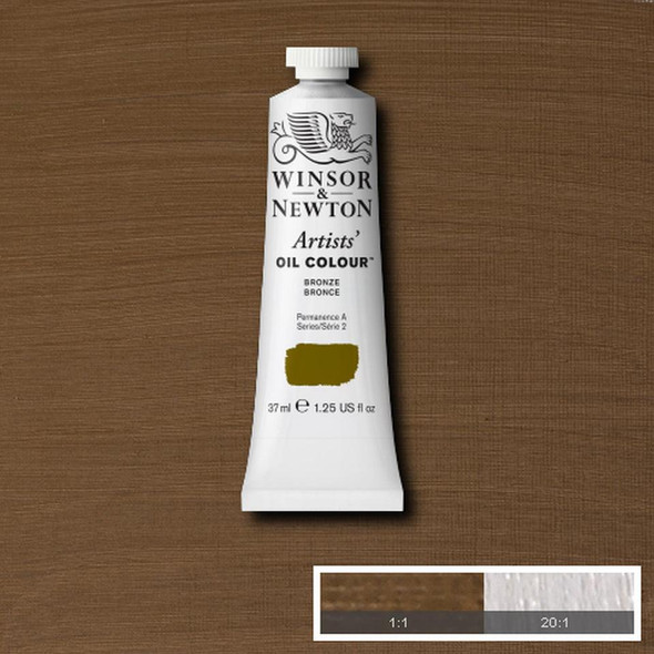 Winsor & Newton Artists' Oil Colors, 37ml, Bronze