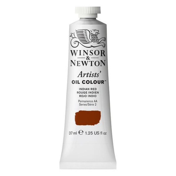  Winsor & Newton Artists' Oil Colors, 37ml, Indian Red 
