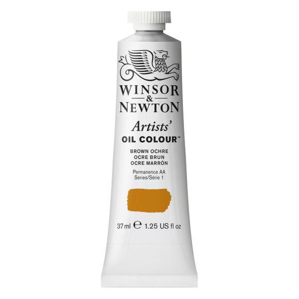 Winsor & Newton Artists' Oil Colors, 37ml, Brown Ochre
