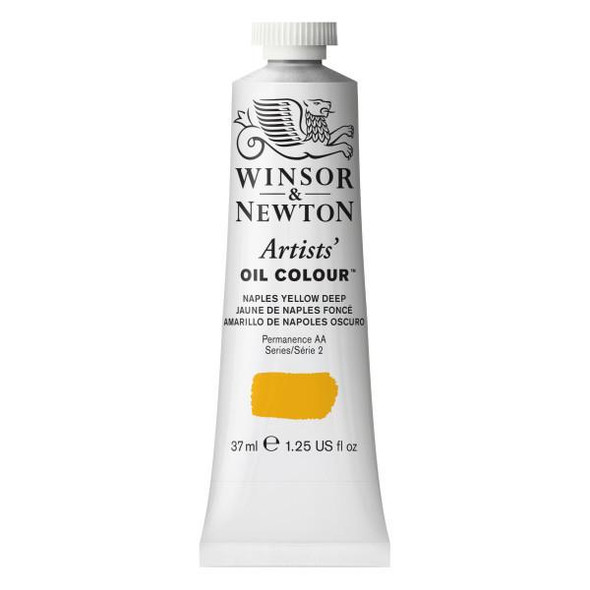 Winsor & Newton Artists' Oil Colors, 37ml, Naples Yellow Deep