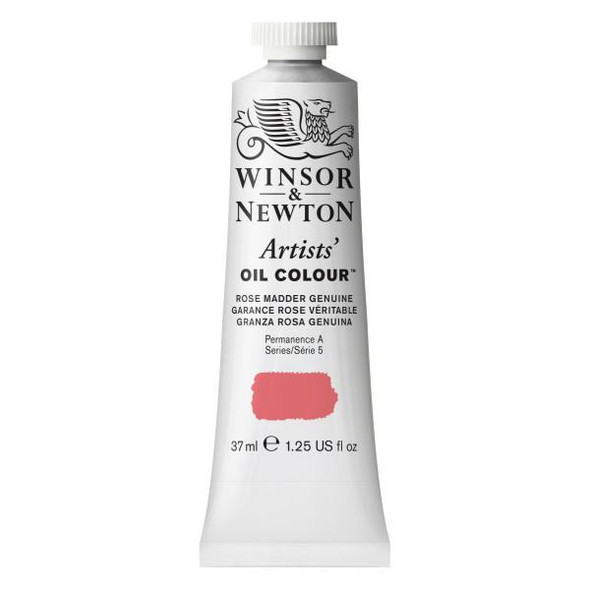 Winsor & Newton Artists' Oil Colors, 37ml, Rose Madder Genuine