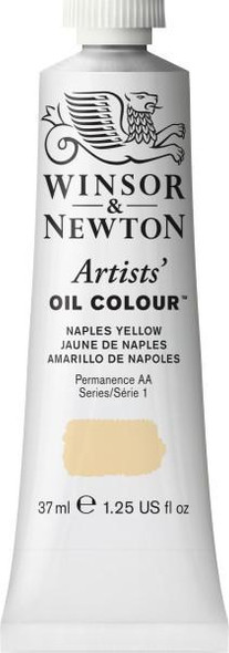 Winsor & Newton Artists' Oil Colors, 37ml, Naples Yellow
