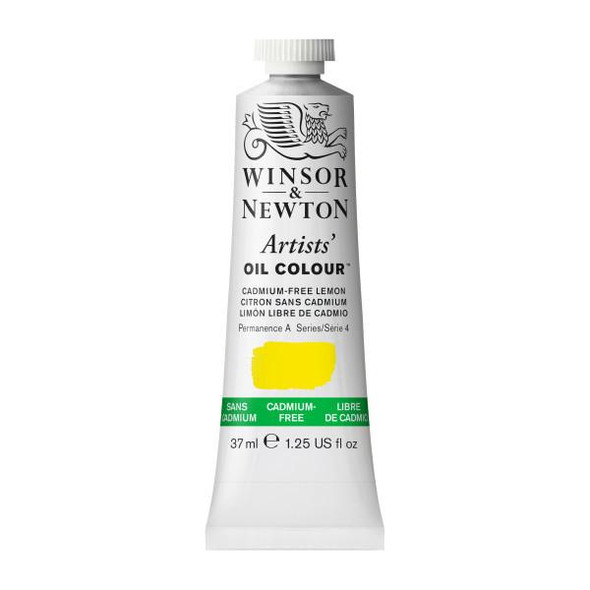 Winsor & Newton Artists' Oil Colors, 37ml, Cadmium Free Lemon