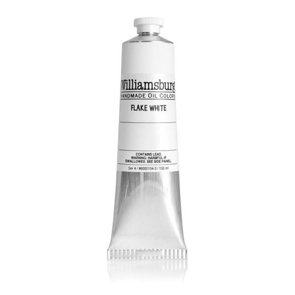 Golden Artists Colors Williamsburg Handmade Oil Color, 150ml Tube, Flake White