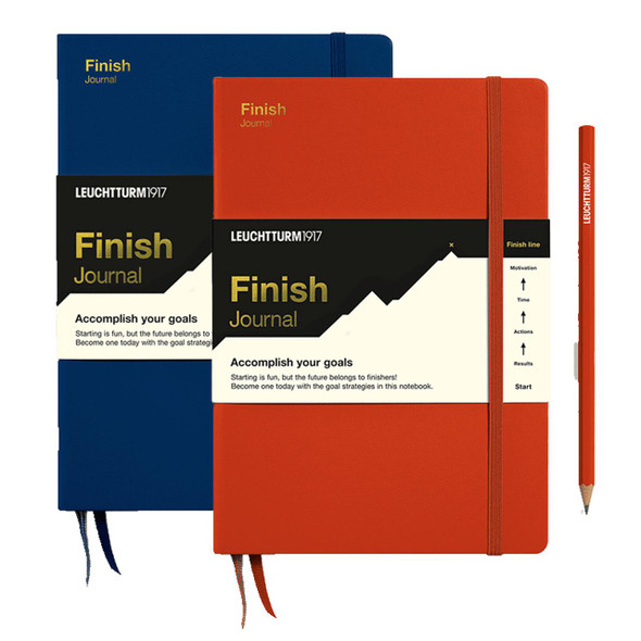 Leuchtturm 1917 Leuchtturm Hardcover Finish Journal (A5) Fox Red