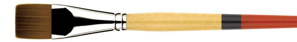 Princeton Artist Brush Company Princeton Brush Snap! Series 9650, Short Handle, Gold Taklon, Wash 1" 
