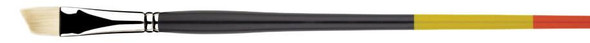 Princeton Artist Brush Company Princeton Brush Snap! Series 9700, Long Handle, Natural Bristle, Angle Bright 10 