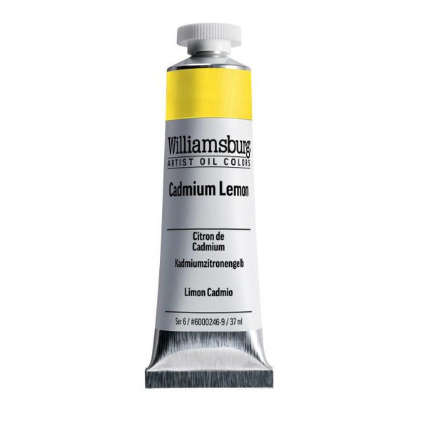 Williamsburg Handmade Oil Colors Williamsburg Oils Cadmium Lemon 37mL